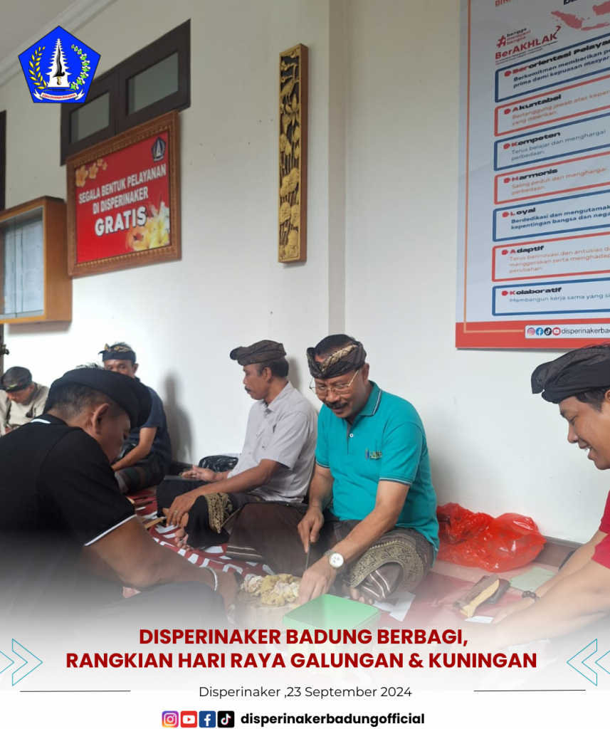 "Ngelawar Galungan, Ngeramas Bebadungan"